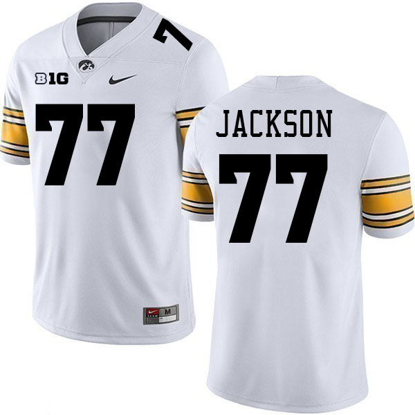 Alaric Jackson Iowa Jersey,University Of Iowa Hawkeyes Fotoball Uniforms,Jersey,Gears-White